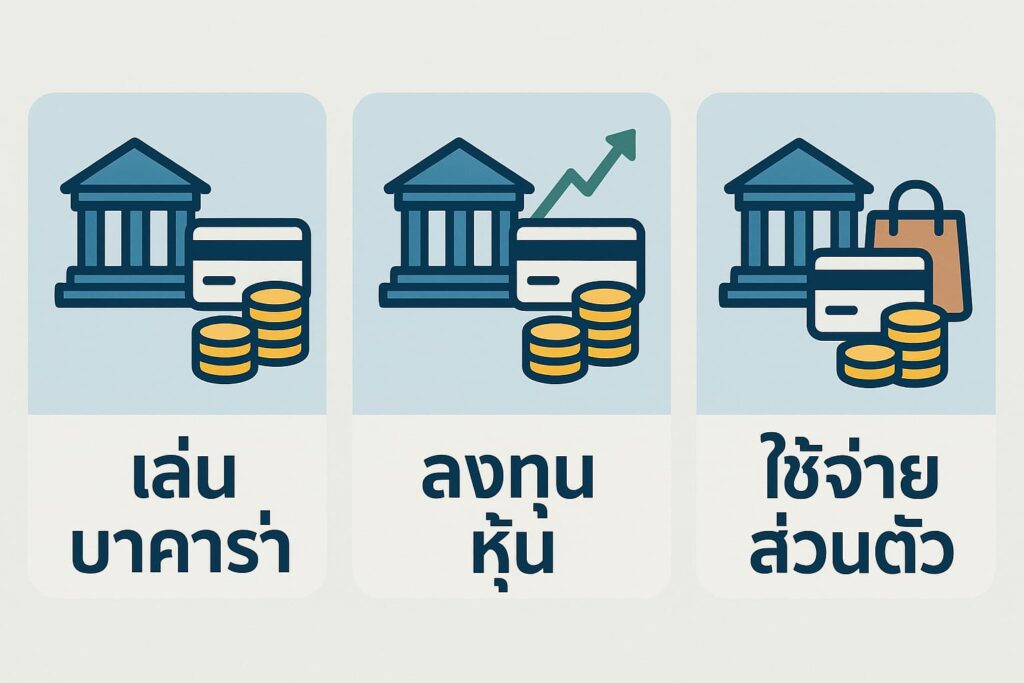 แยกบัญชีธนาคาร